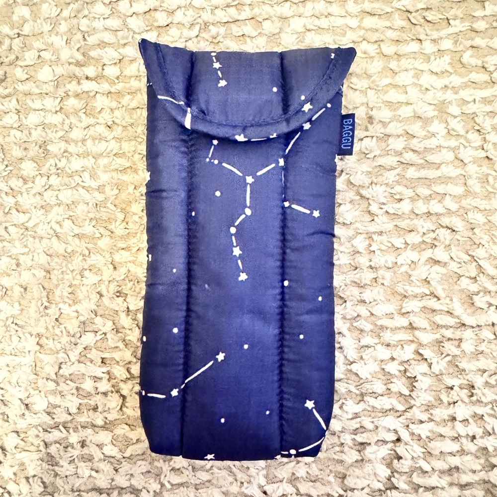 BAGGU | Puffy Glasses Sleeve | Constellation Midnight